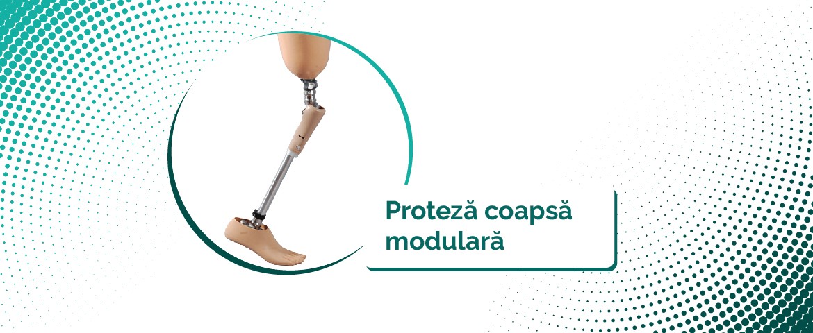 Proteza coapsa modulara